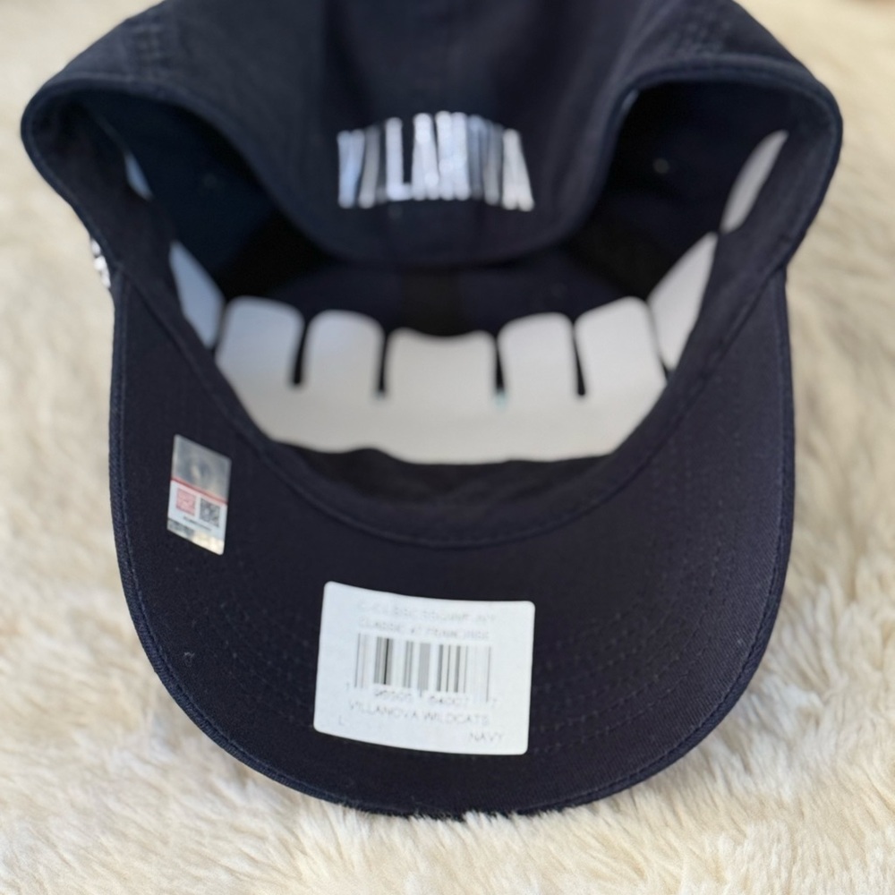 New with tags Navy blue Villanova baseball hat ‘47 Lg - Picture 4 of 4